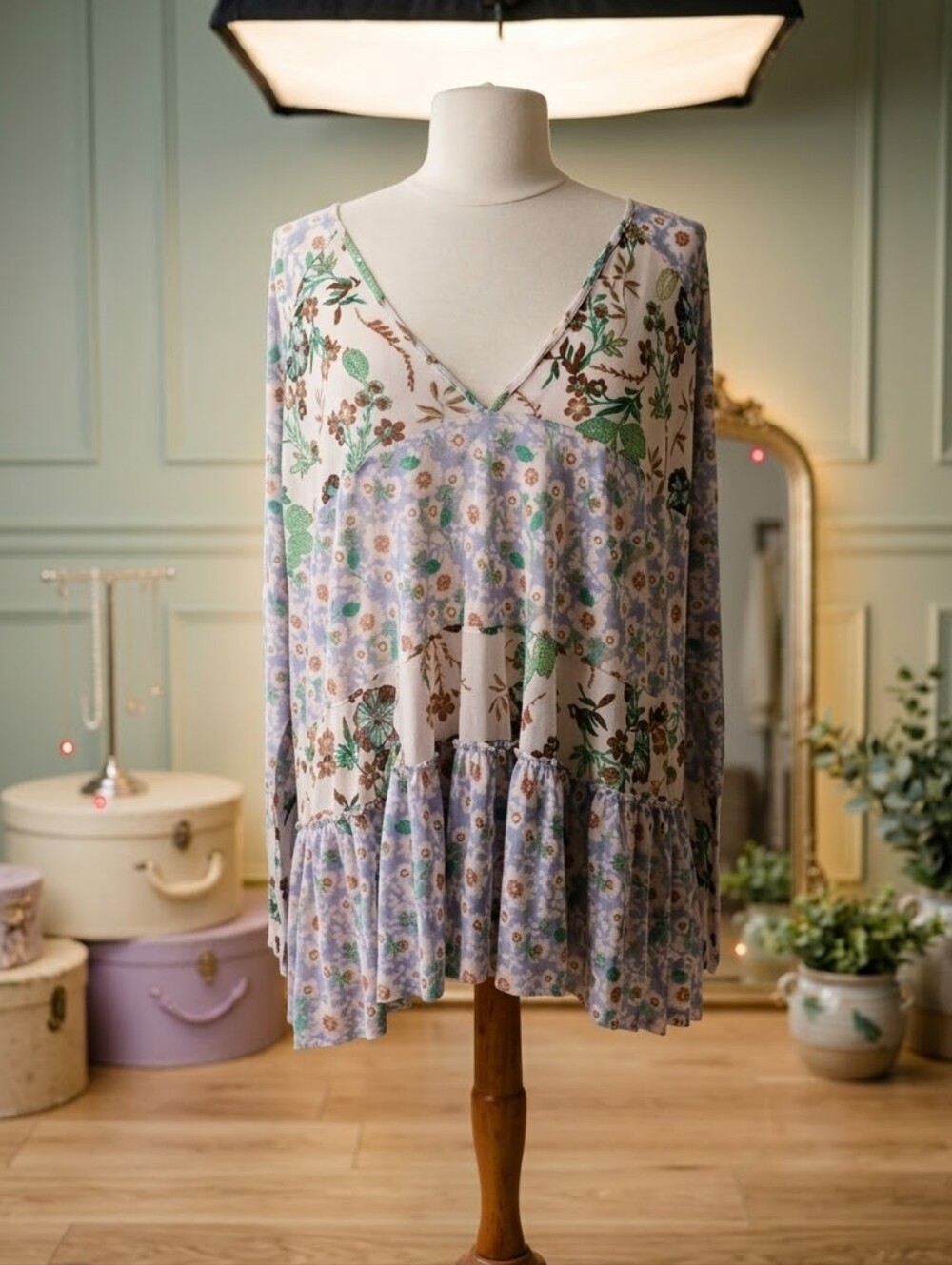 Free People Boho Top Small